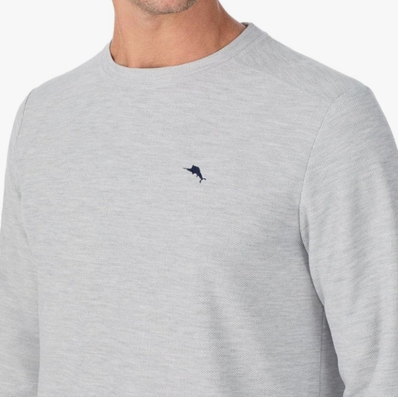 Tommy Bahama Mens 2 PC Relaxed Fit Lounge Set ~GRAY ~XL **NEW - Picture 3 of 10